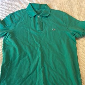 Vineyard Vines Teal Polo Shirt Classic Style